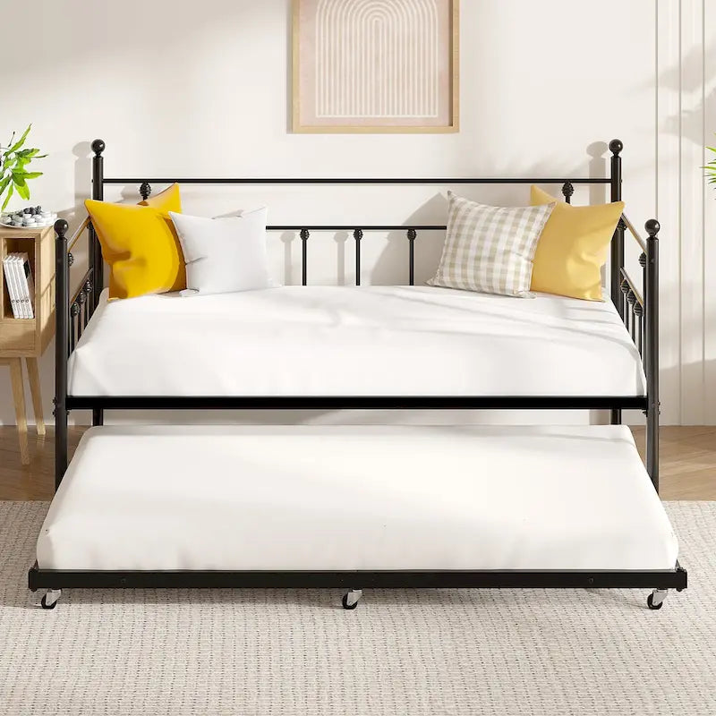 Twin Trundle Bed Frame Only