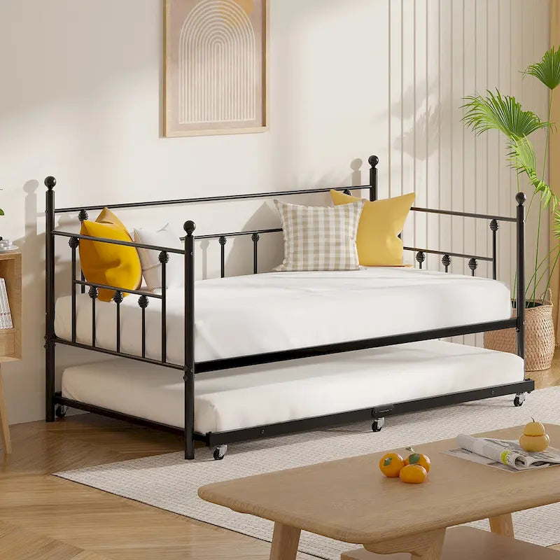 Twin Trundle Bed Frame Only