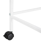 Twin Size Metal Loft Bed with Desk and Shelves