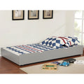 Bays Transitional Twin Wood Underbed Trundle with Casters by