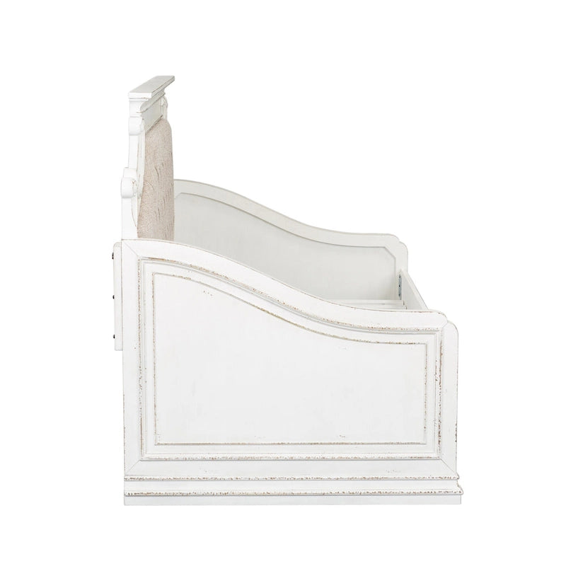 Antique White Twin Daybed without Trundle