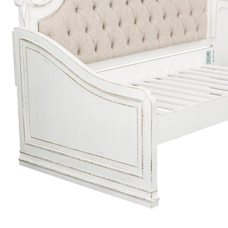 Antique White Twin Daybed without Trundle