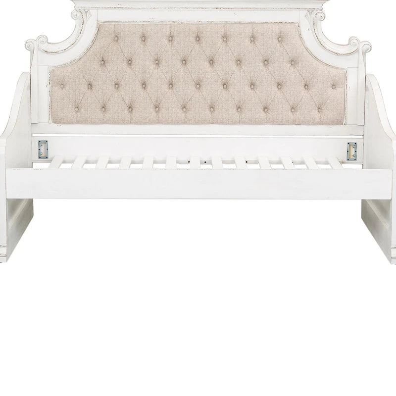 Antique White Twin Daybed without Trundle