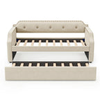 Twin Upholstered Daybed with Trundle