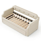 Twin Upholstered Daybed with Trundle